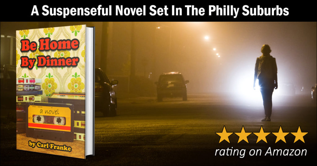 A suspenseful novel set in the Philly suburbs
