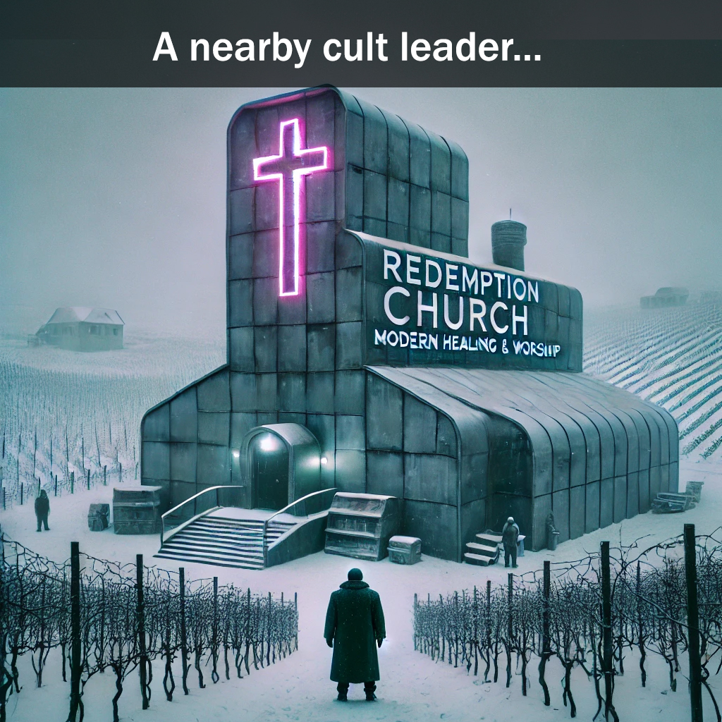 A nearby cult leader...