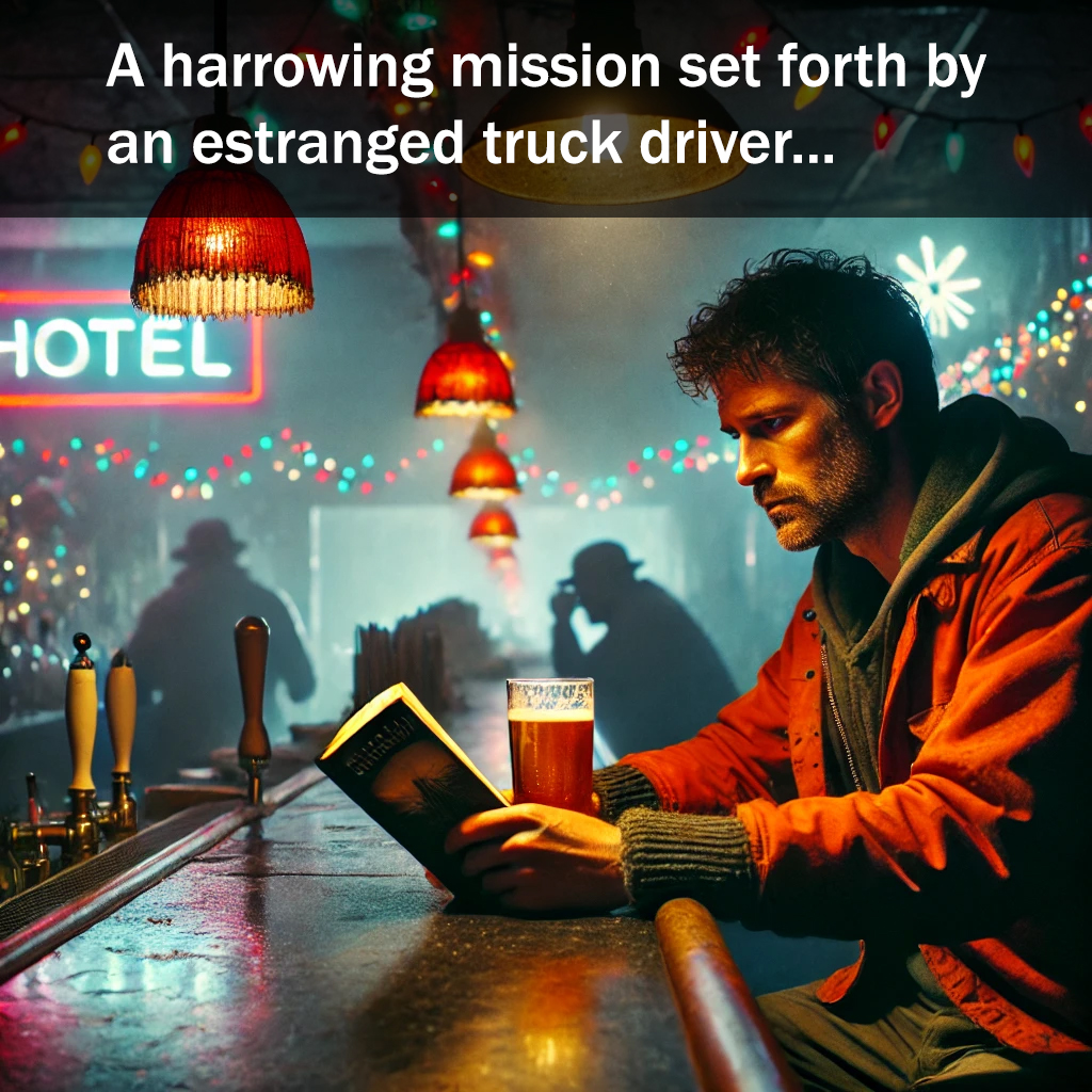 A harrowing mission set forth by an estranged truck driver